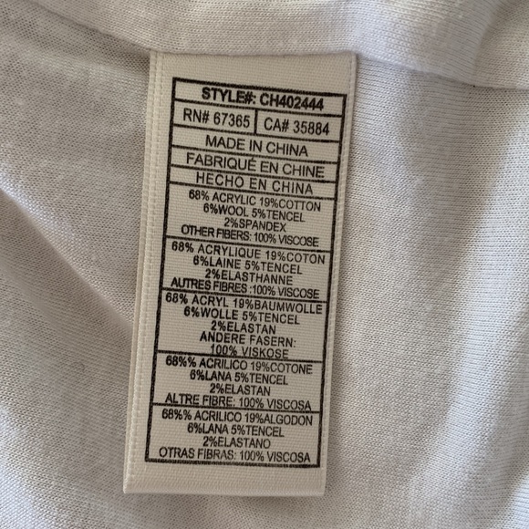 Cupcakes And Cashmere Knit Moto Jacket, Gray, Small - Picture 9 of 10